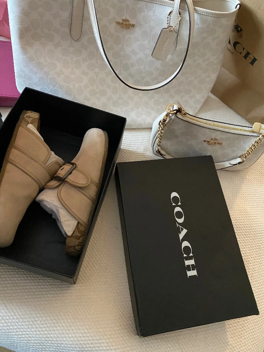 Coach Clogs Round Toe - Taupe